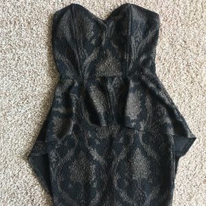 Peplum dress